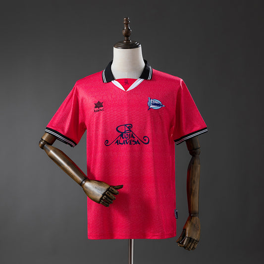 Deportivo Alavés 00-01 UEFA Cup Away Retro Jersey detail
