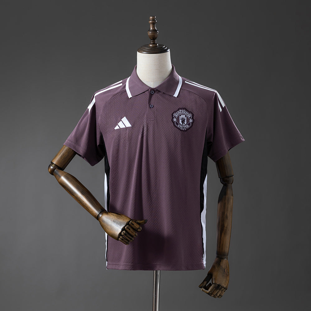 M-U 25-26 POLO - Grey Purple