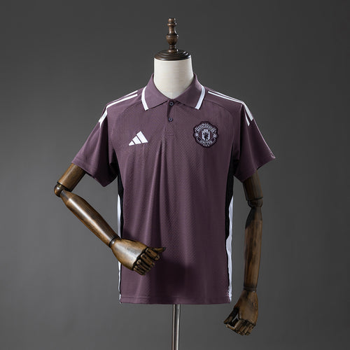 M-U 25-26 POLO - Grey Purple