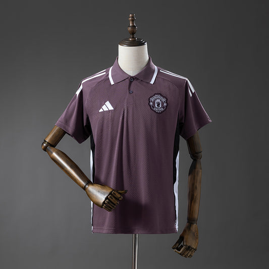 M-U 25-26 POLO - Grey Purple