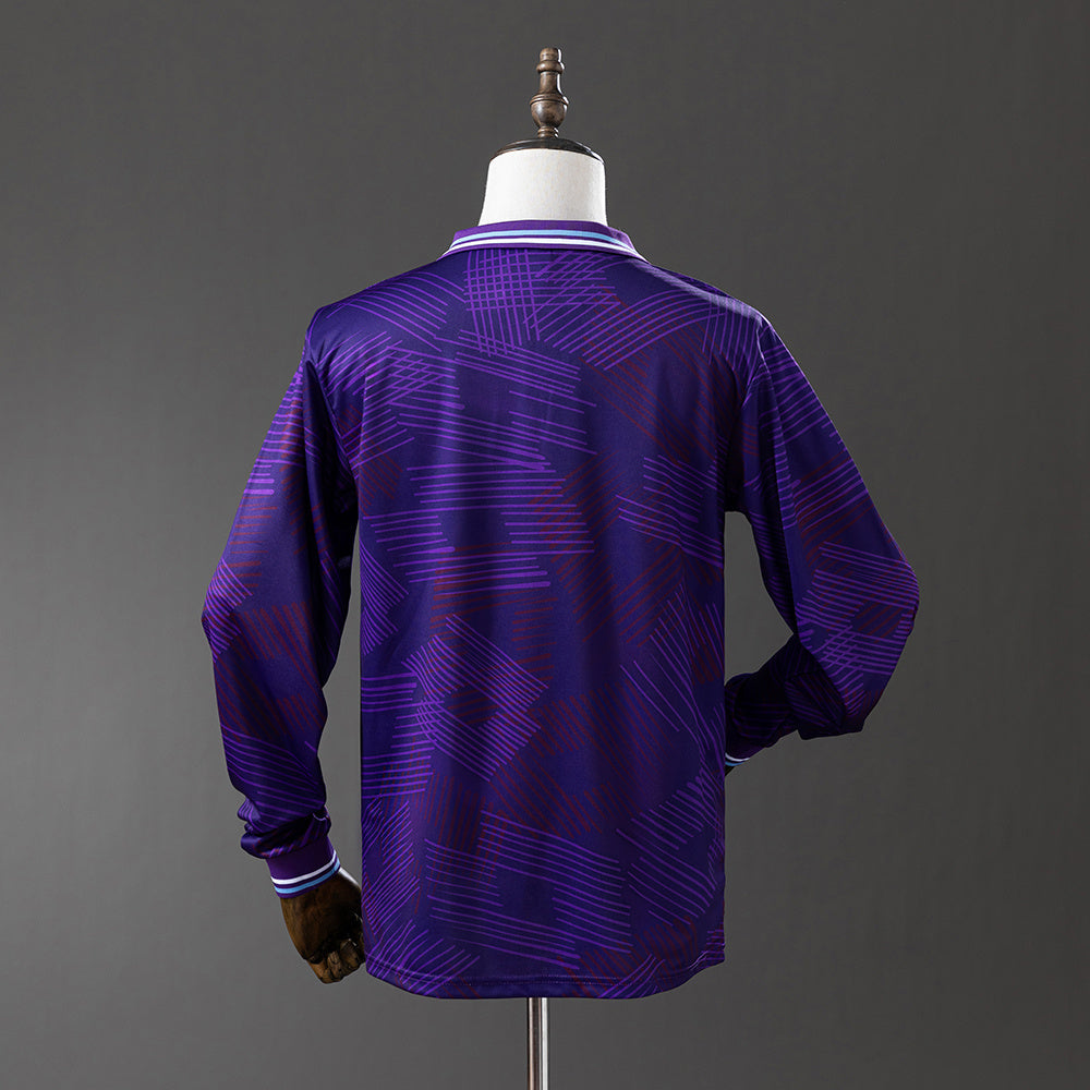 Fiorentina 92-93 Home Long Sleeve Retro Jersey