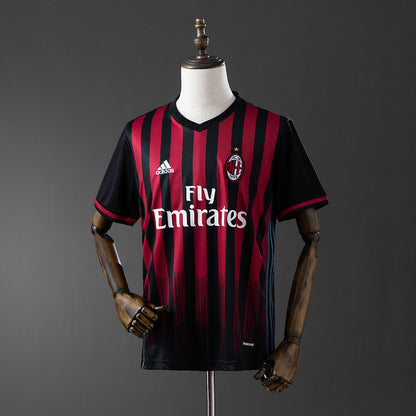 Retro AC Milan 16-17 Home detail