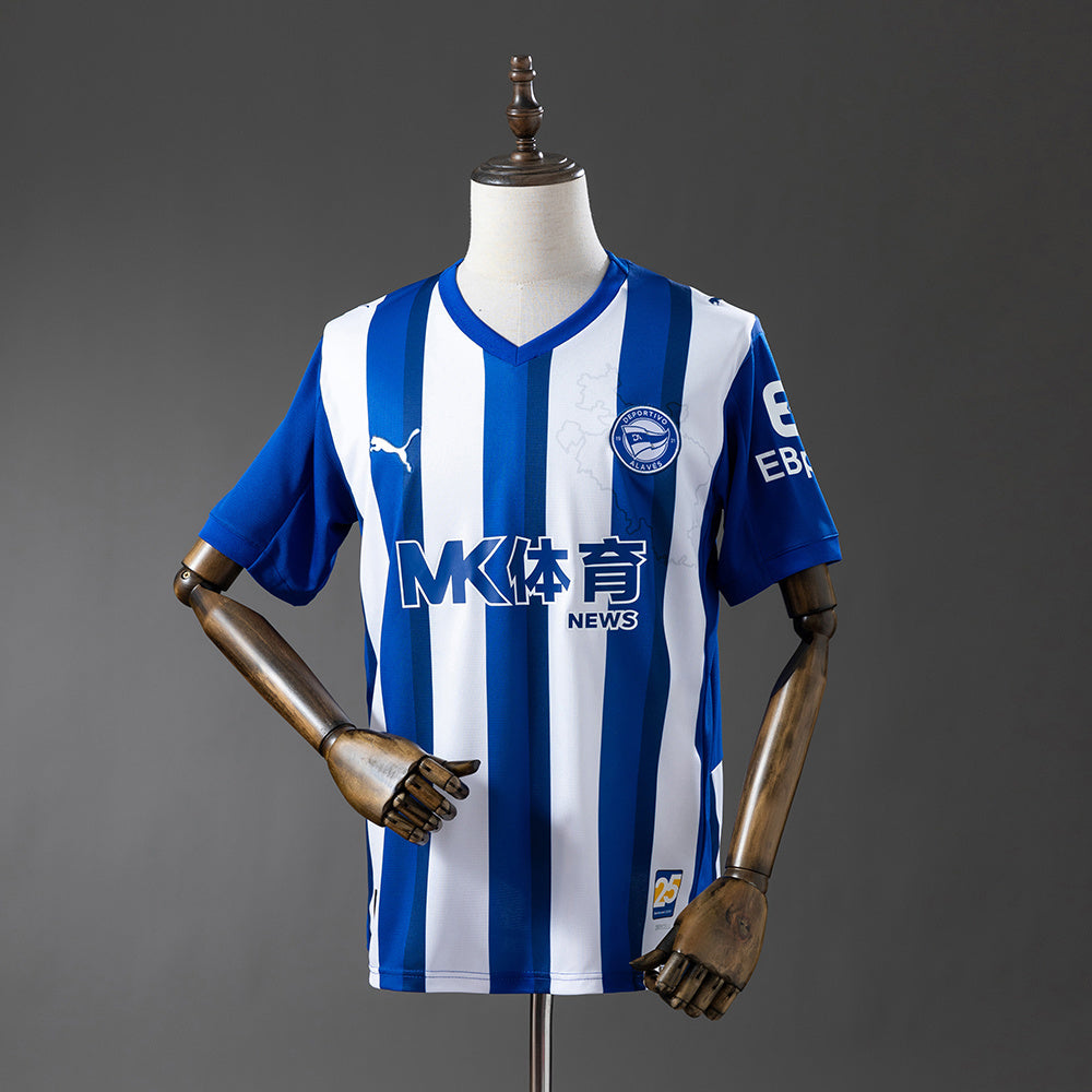 Deportivo Alavés 25-26 Home Jersey detail