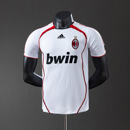 AC Milan 06-07 Away Player Version Retro Jersey detail