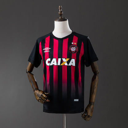 Atletico Paranaense 2001 Away Retro Jersey detail