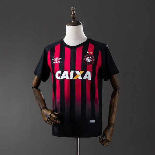 Atletico Paranaense 2001 Away Retro Jersey detail