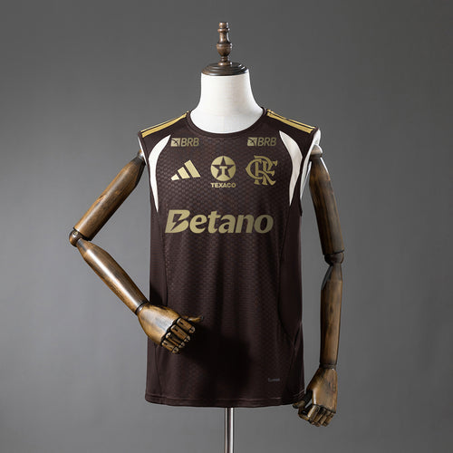 Flamengo 26-27 All Sponsored Training - Brown Vest Jersey
