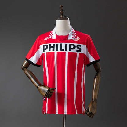 PSV Eindhoven 95-96 Home Retro Jersey detail