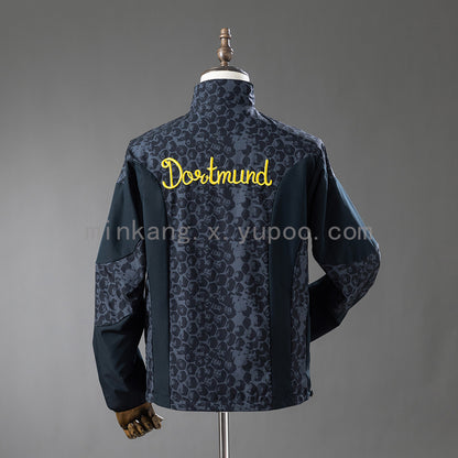 Borussia Dortmund Reversible Jacket Windbreaker- Black detail