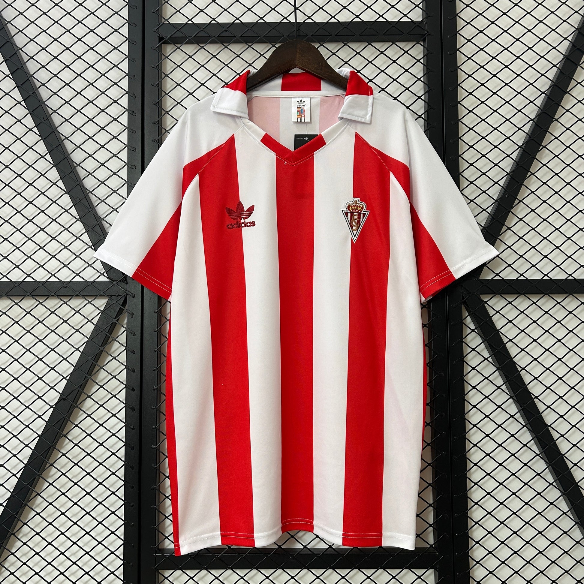 Retro Sporting Gijon 86-87  Home