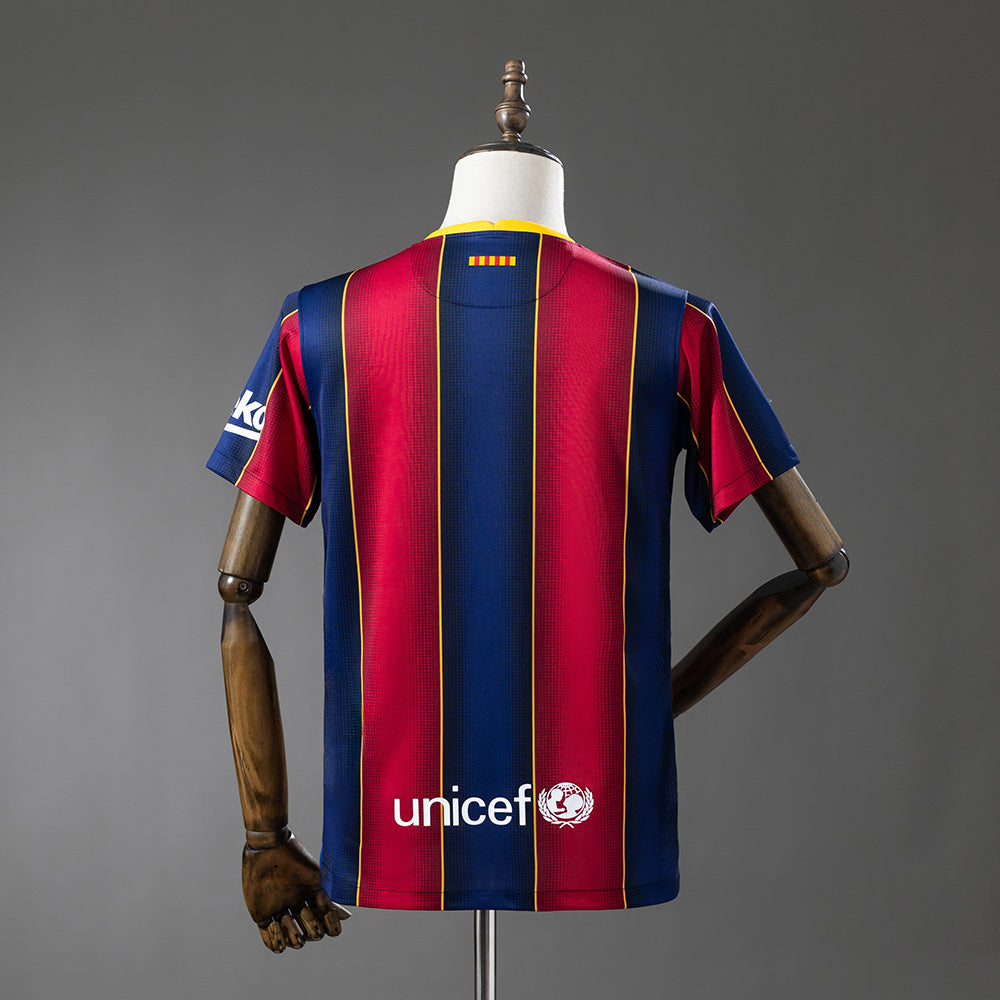 Barcelona 20-21 Home Retro Jersey detail