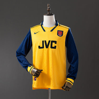 Arsenal 96-97 Away Long Sleeve Retro Jersey detail