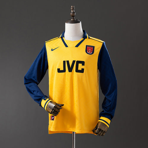 Arsenal 96-97 Away Long Sleeve Retro Jersey detail