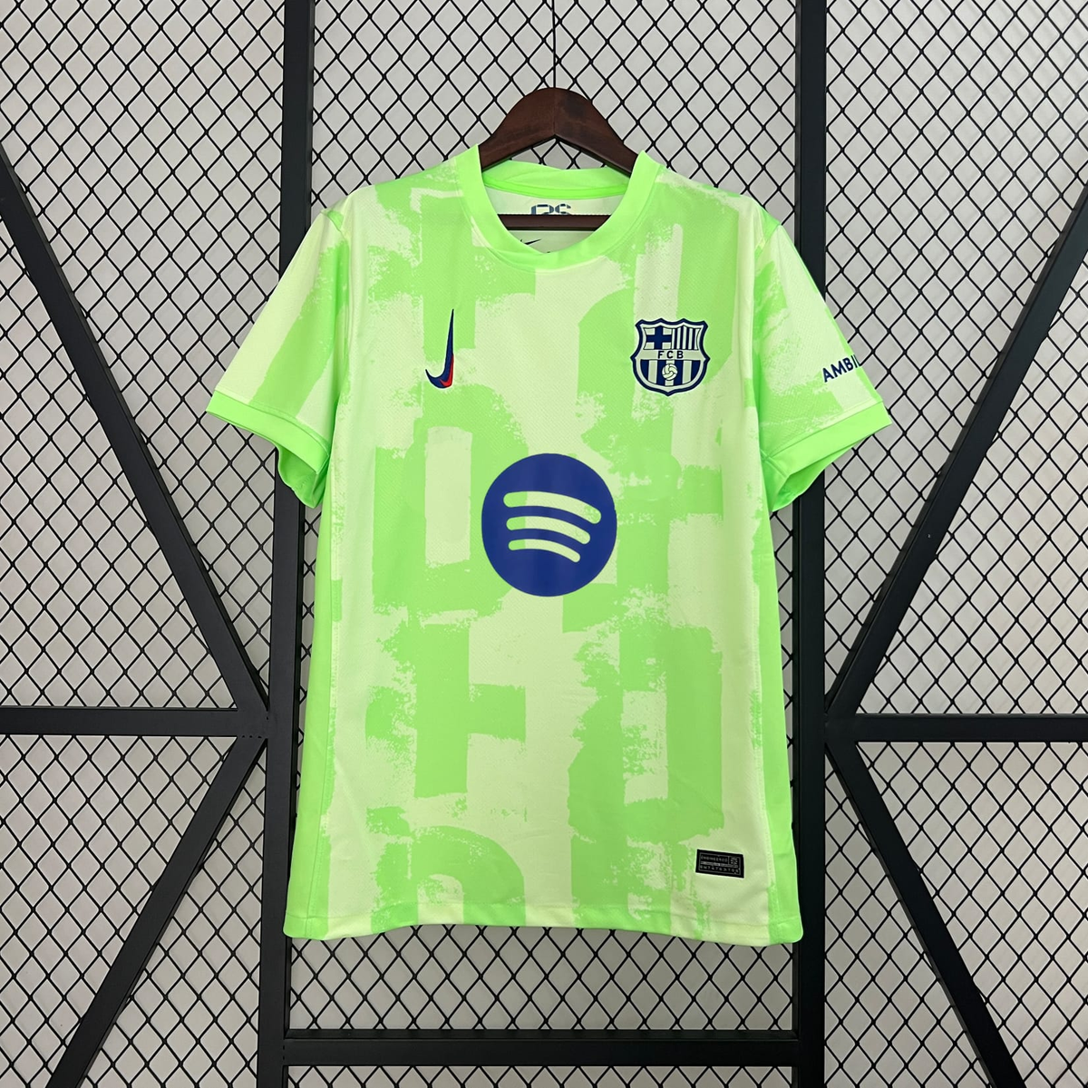 24-25 Barcelona Third Away detail