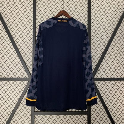23-24 Long sleeve Real Madrid away detail