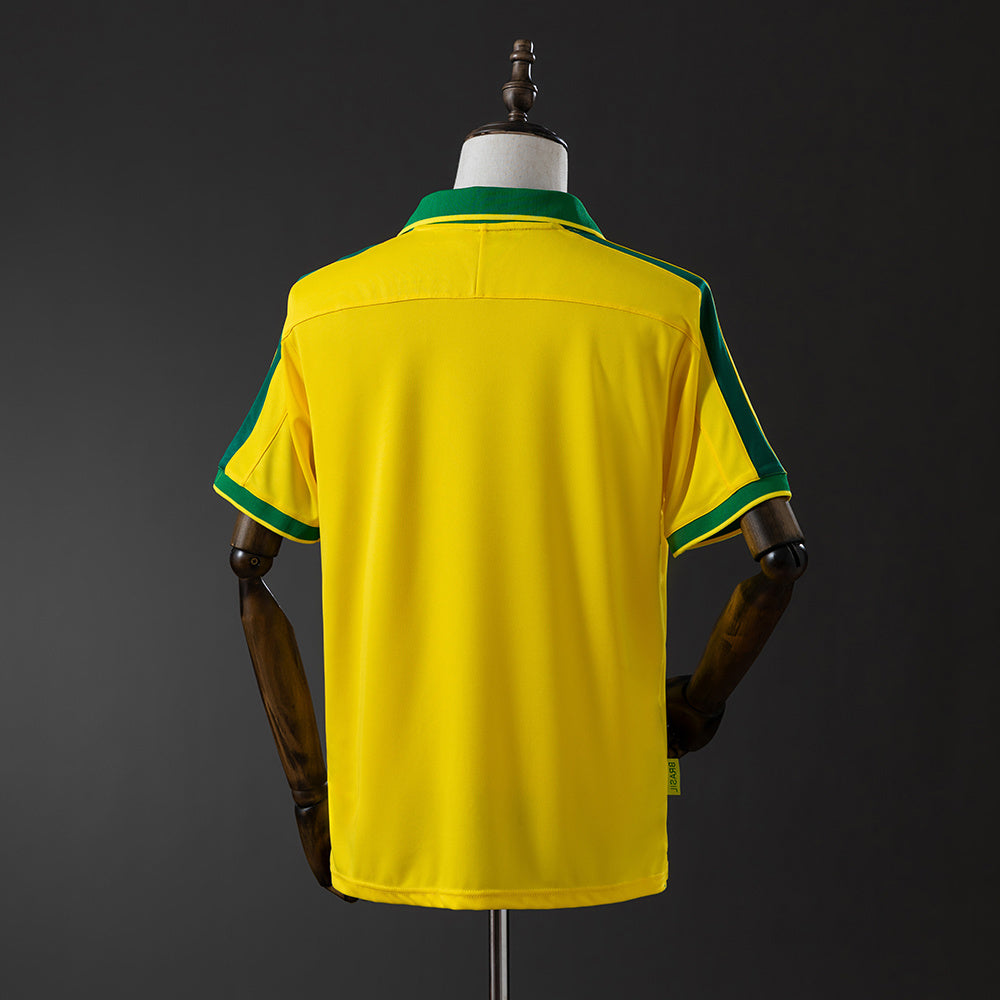 Brazil 1997 Home Retro Jersey
