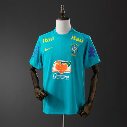 2021 Brazil Training Suit Blue detail