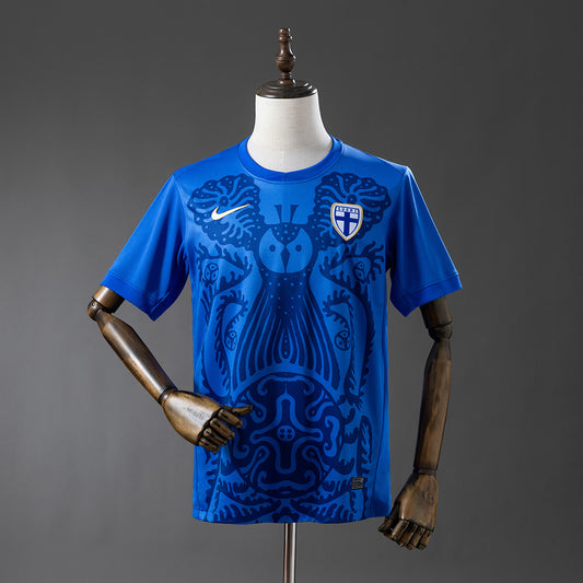 Finland 2026 Away Jersey detail