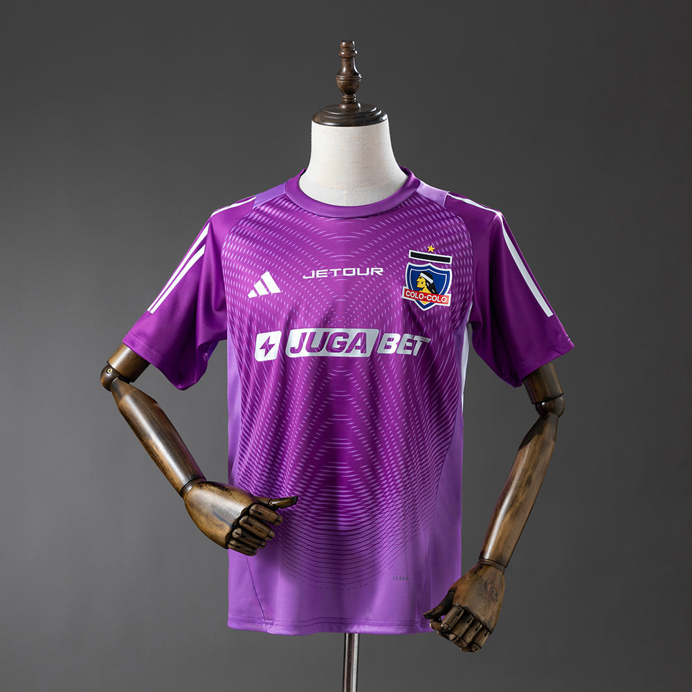 Colo Colo 25-26 Goalkeeper-Purple Jersey detail