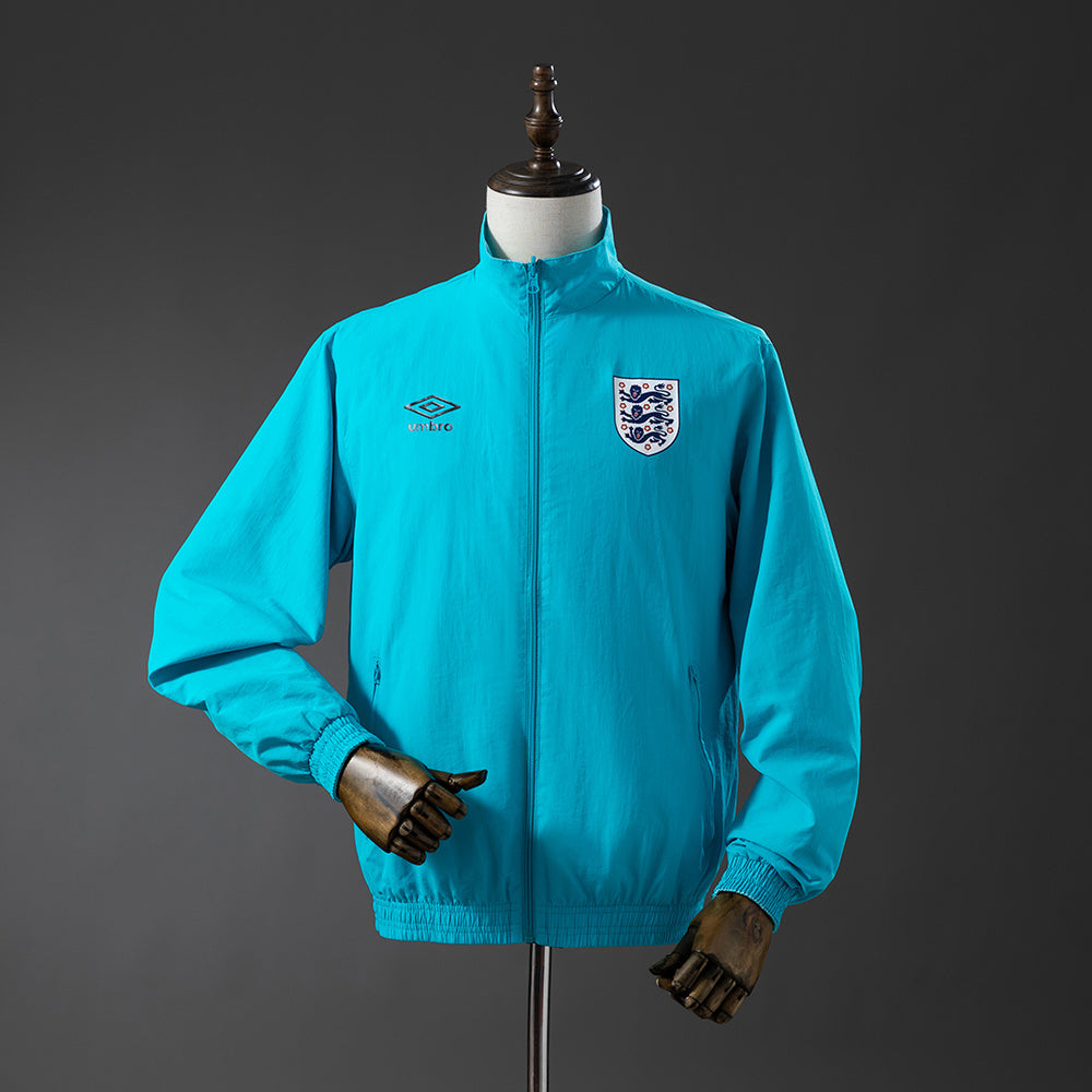England Reversible Jacket Windbreaker - Light Blue detail