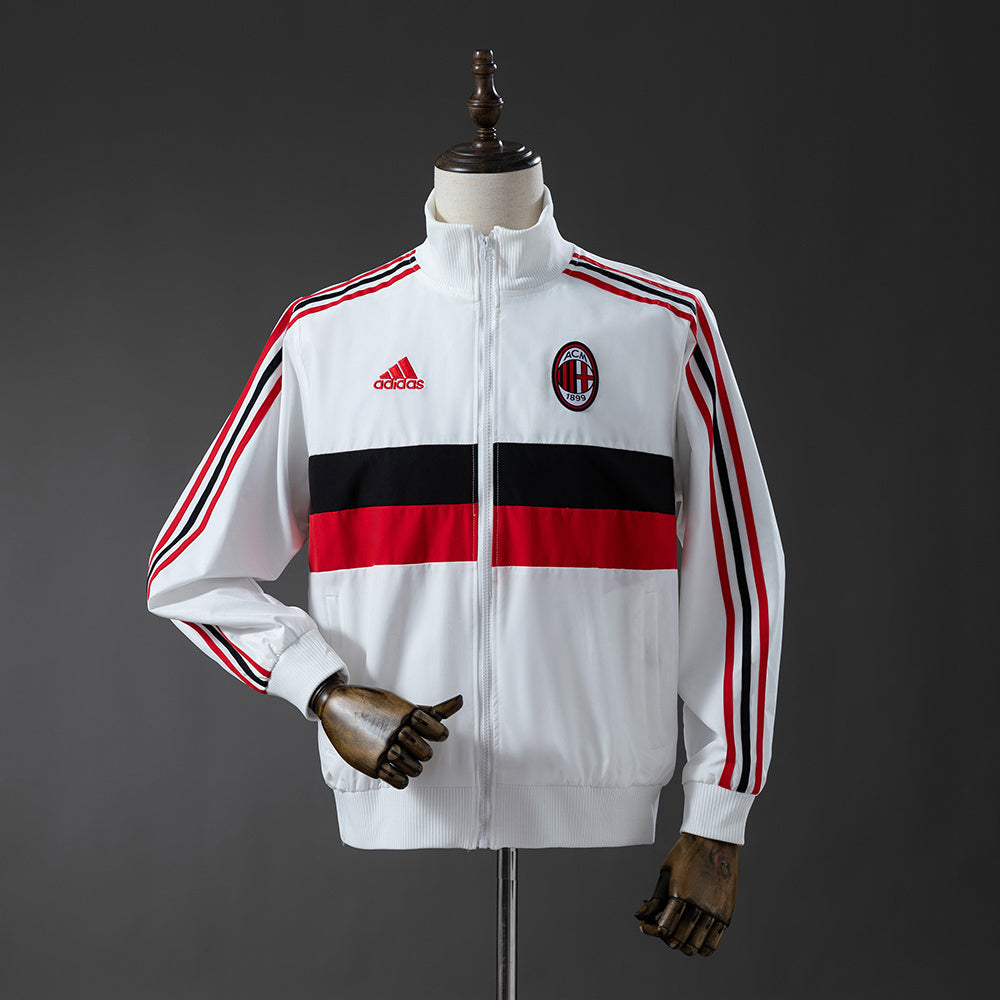 AC Milan Windbreaker - White detail