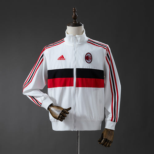 AC Milan Windbreaker - White detail