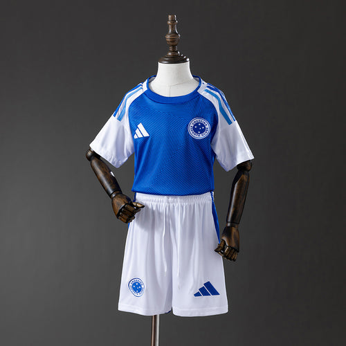 Cruzeiro 25-26 Home kids kit Jersey