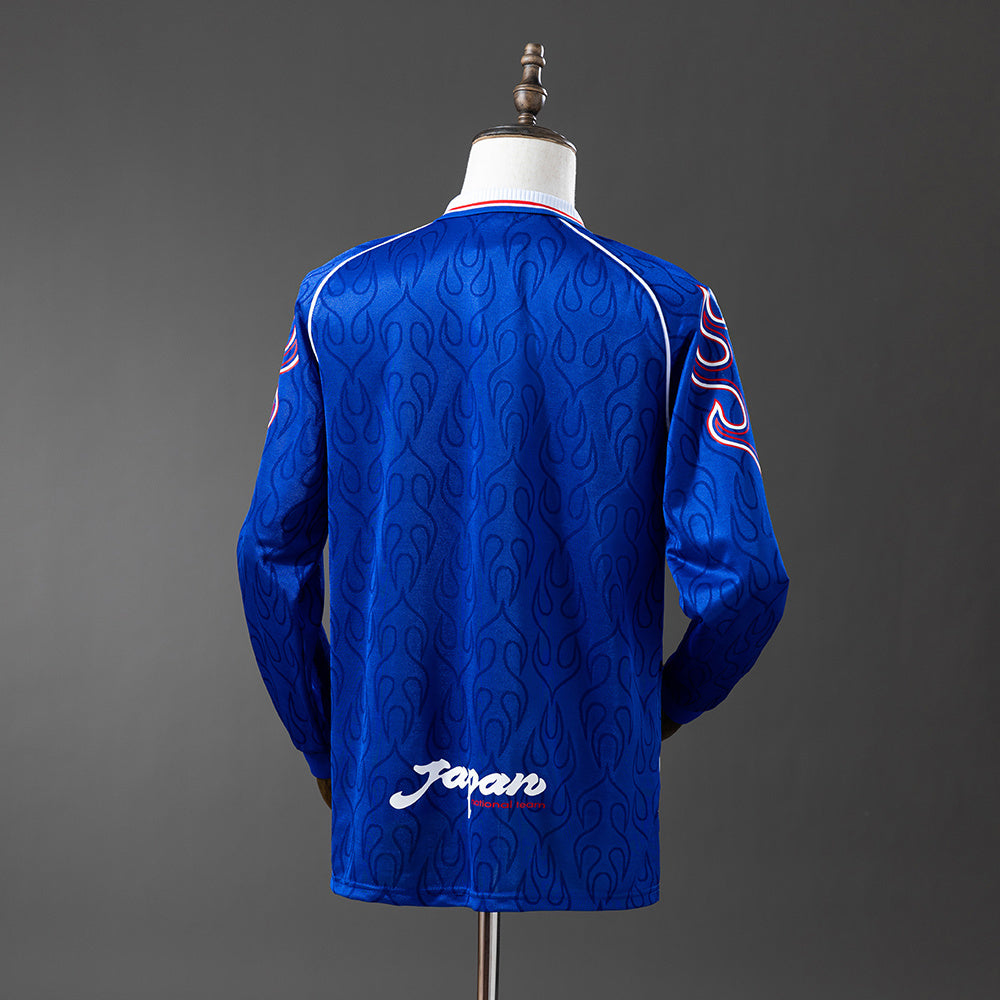 Japan 1998 Home Long Sleeve Retro Jersey