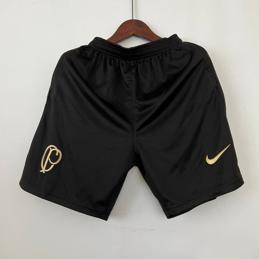 22-23 Shorts Corinthians Black detail