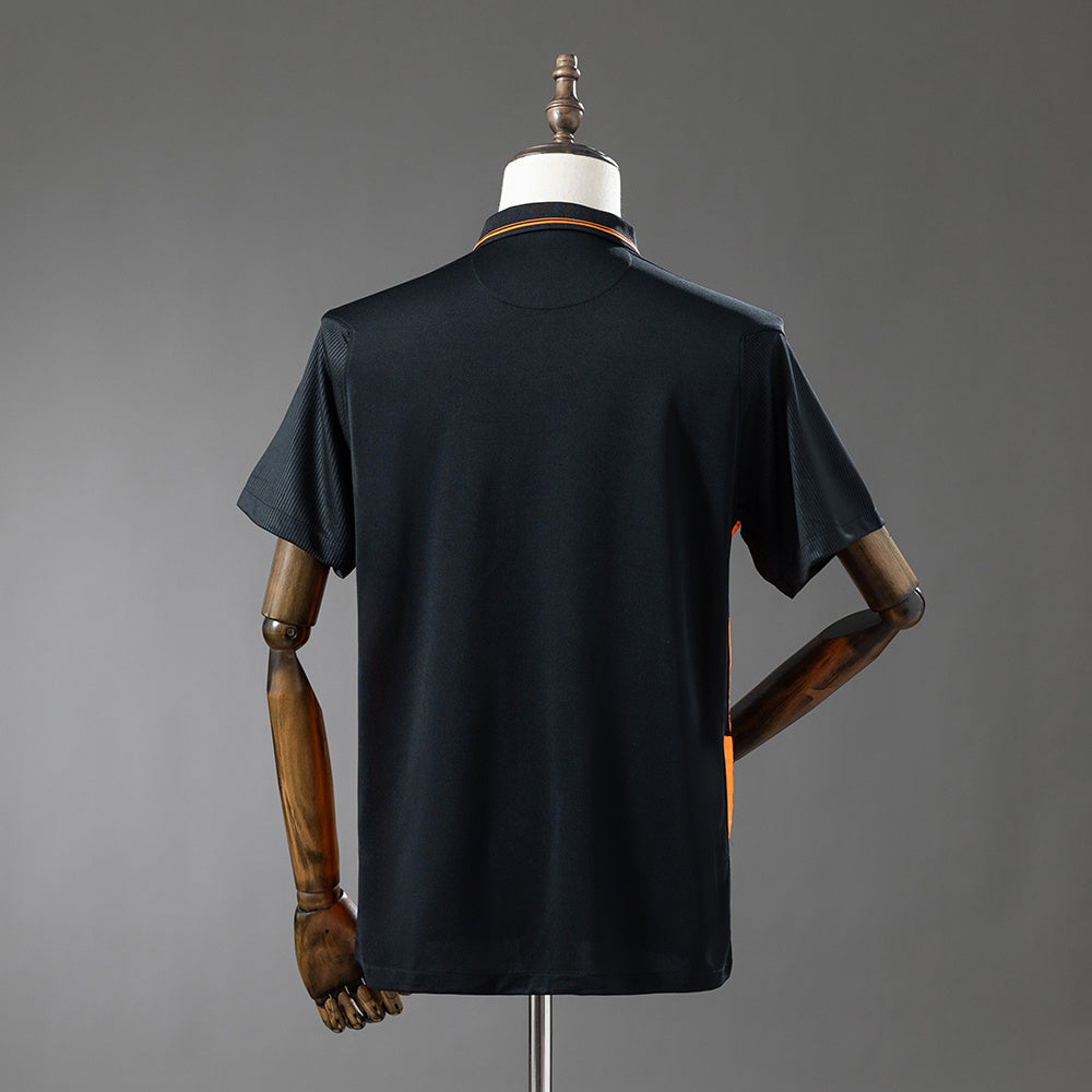 Netherlands 2021 Away Retro Jersey detail
