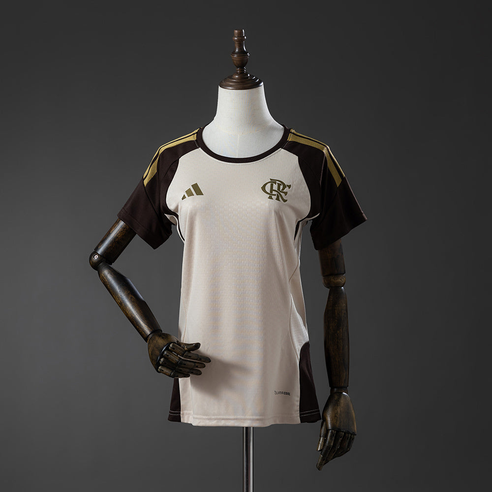 Flamengo 26-27 Women's Training Jersey - Apricot