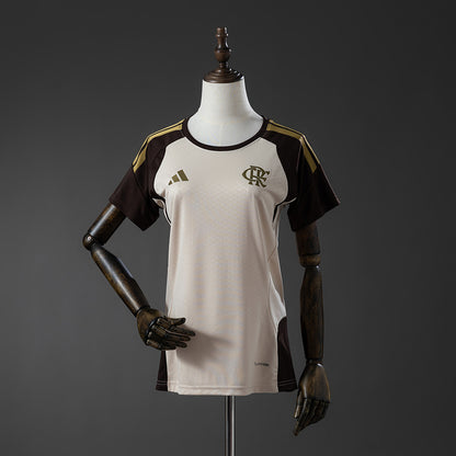 Flamengo 26-27 Women's Training Jersey - Apricot