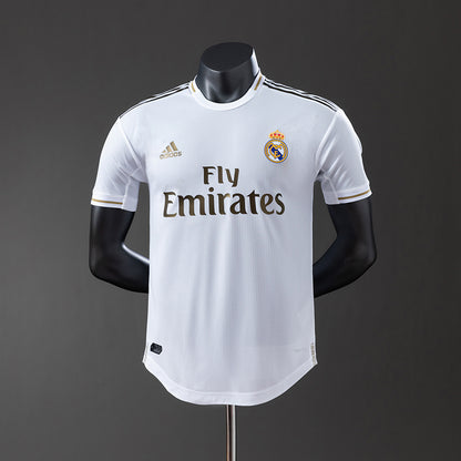 Real Madrid 19-20 Home Player Version Retro Jersey detail