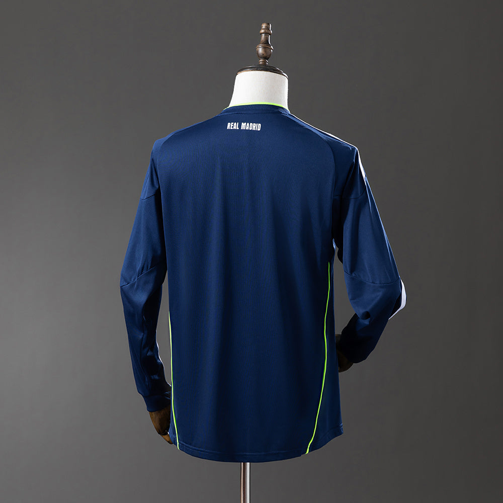 Real Madrid 10-11 Away Long Sleeve Retro Jersey