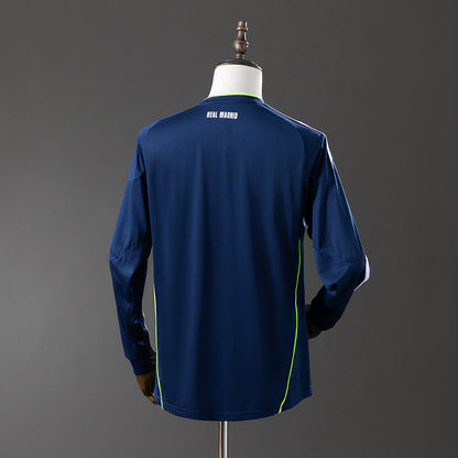 Real Madrid 10-11 Away Long Sleeve Retro Jersey