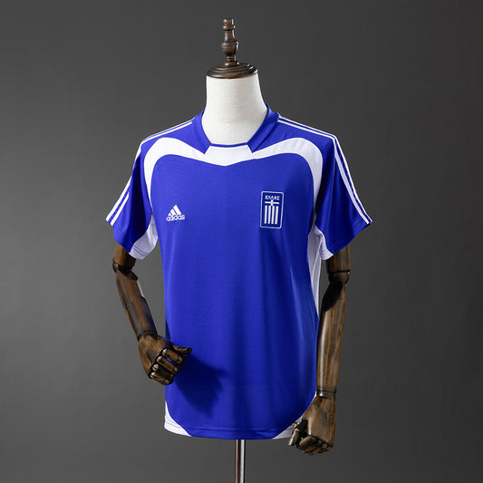 Greece 2004 Home Retro Jersey detail