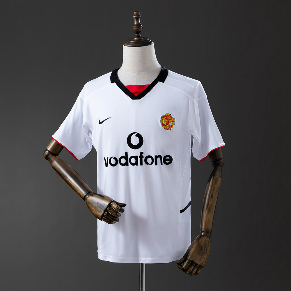 M-U 08-09 Away Retro Jersey detail