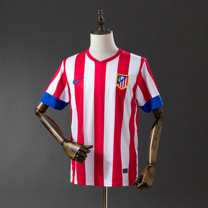 Retro Atletico Madrid 12-13 home detail
