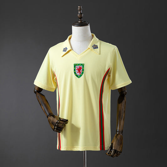 Wales 1976-79 Away Retro Jersey detail