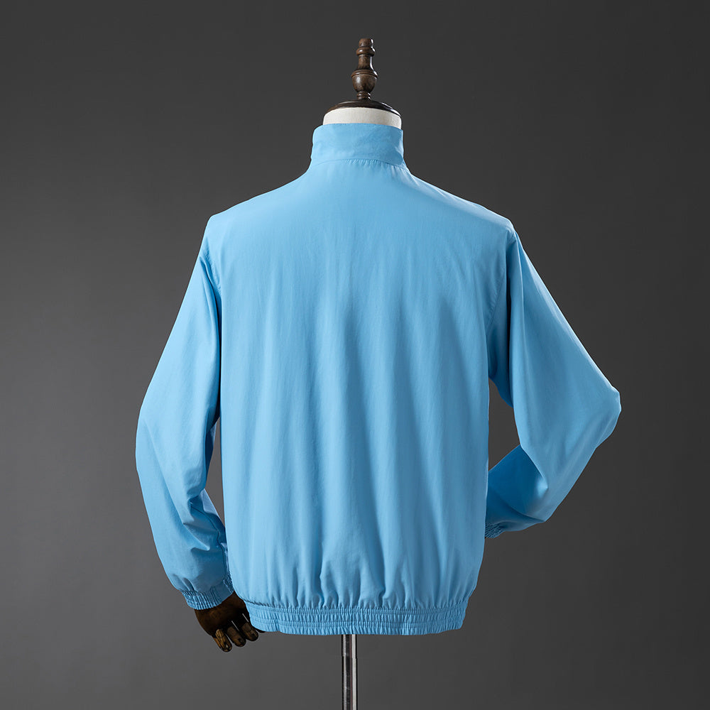 Real Madrid Reversible Jacket Windbreaker - Navy & Sky Blue
