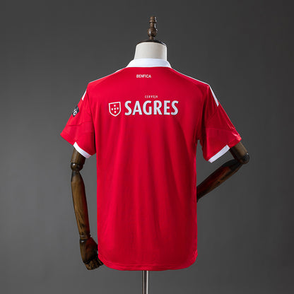 Benfica 09-10 Home Retro Jersey detail