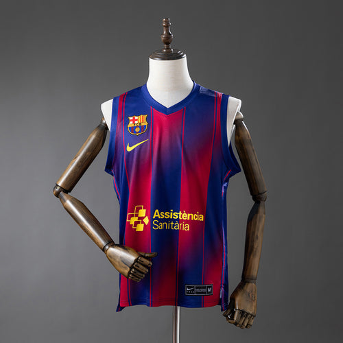 Barcelona 25-26 Home Basketball Jersey detail