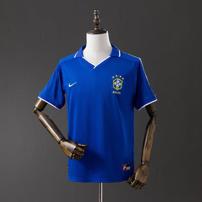 Brazil 1997 Away Retro Jersey detail