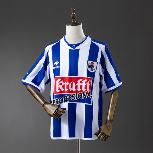 Retro Real Sociedad 02-03 Home detail