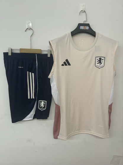 25-26 Aston Villa training suit pink