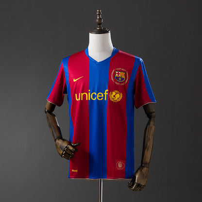 Retro Barcelona 07-08 Home detail