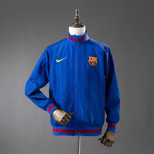 Barcelona 25-26 Team Anthem Windbreaker - Blue