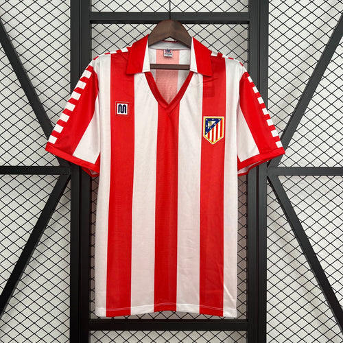 Retro Atletico Madrid 82-83 Home detail