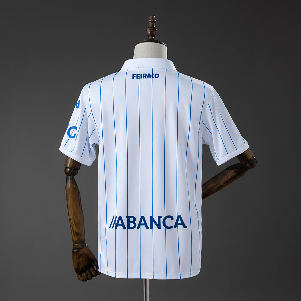 Deportivo La Coruna 25-26 Retro Style Jersey detail