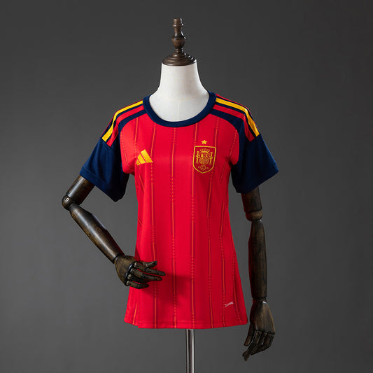 Spain 2026 Home Jersey detail